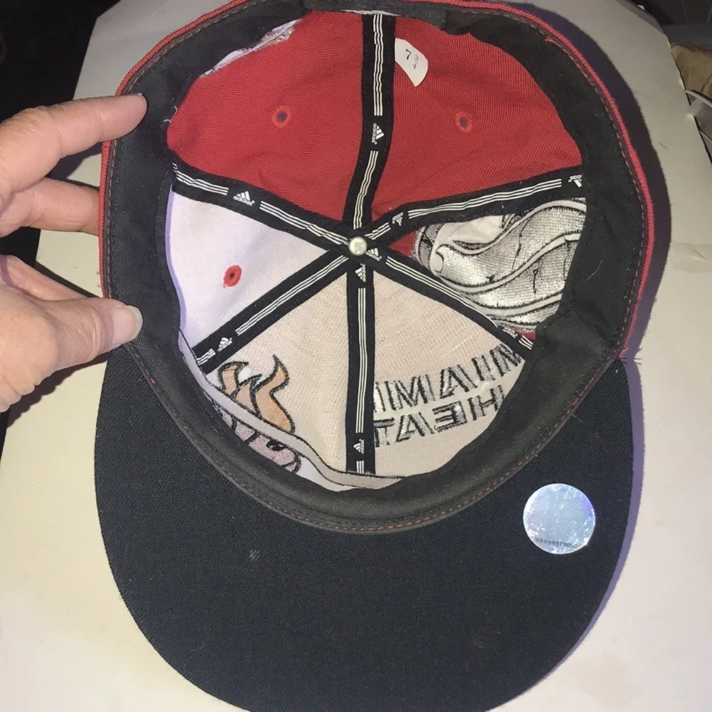 Men’s NBA Heat Wool Fitted Cap